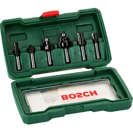 Bosch Hartmetall Fräser Set 8 mm 6-teilig