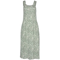 Beachtime Jerseykleid, mit Blätterdruck und Taschen, leichtes Strandkleid, Sommerkleid, grün bedruckt, Gr.34