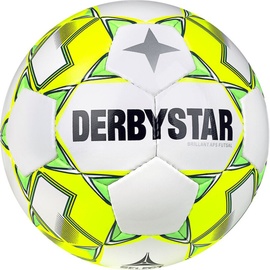 derbystar Brillant APS Fußball weiß/gelb/grau (302003)
