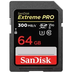 SanDisk Extreme Pro 64GB SDXC UHS-II | ✔️ Temporär mit 100 € gratis geschenkbox