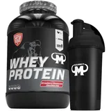 3kg Mammut Whey Protein Eiweißshake - Set inkl. Protein Shaker, Riegel, Powderbank oder Tasse (Strawberry Cheesecake, Gratis Mammut Shaker)