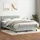 vidaXL Boxspringbett 160 x 220 cm Hellgrau