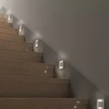Kanlux LED Stufenbeleuchtung ERINUS weiß 1.5W 75x16x75mm - warmweiß (3000K)