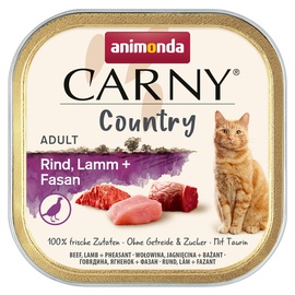 Animonda Carny Country Adult Rind, Lamm & Fasan 32 x 100 g