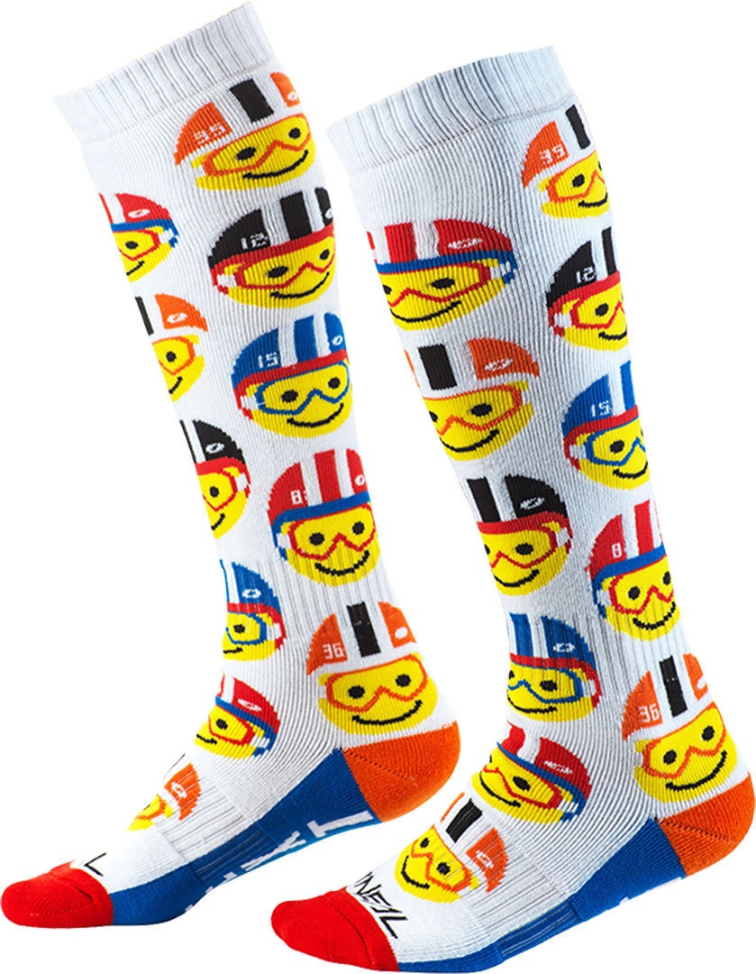 Oneal Pro Emoji Racer Motocross sokken, veelkleurig, Eén maat