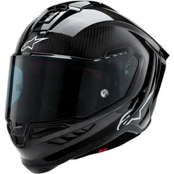 Alpinestars Supertech R10 Carbon Helm, schwarz, Größe XS