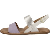 CLARKS Damen Karsea Strap Sandal, Lilac Combi, 39.5