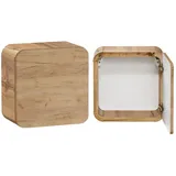 Lomadox Badmöbel Hängeschrank Luton-56-craft, Wotan Eiche Nb. Nb., B/H/T ca. 35/35/22 cm