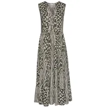 LASCANA Maxikleid Grün/Taupe Animalprint 38