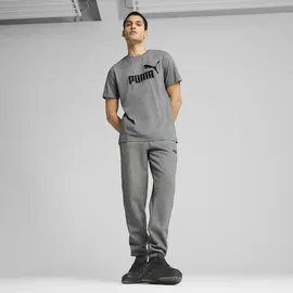 Puma Essentials No. 1 Logo T-Shirt grau XS