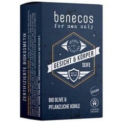 benecos for men only - Gesicht-und Körperseife 75g Körperreinigung