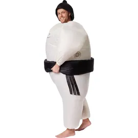 dressforfun Selbstaufblasbares Kostüm Sumo-Ringer Unisex Einheitsgröße