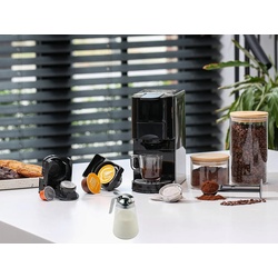 Setpoint Kapselmaschine, Kaffee-Pulver Kapseln & ESE Pads 1 Tassen Pad-Maschine & Milchkännchen schwarz