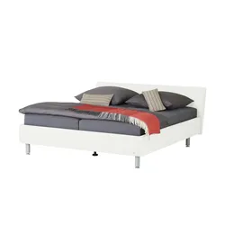 RUF Polsterbett mit Bettkasten Casa , weiß , Maße (cm): B: 214 H: 87