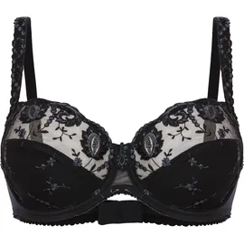 Conturelle Bügel-BH Spitze, Stickerei, für Damen, schwarz 85D