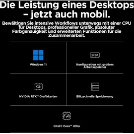 HP ZBook Fury 16 G11 Intel Core i9-14900HX 64 GB RAM 2 TB SSD RTX 4000 Ada