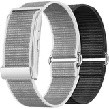 NILOX Onair Fitness Band 25h Akku 2 farbig silber