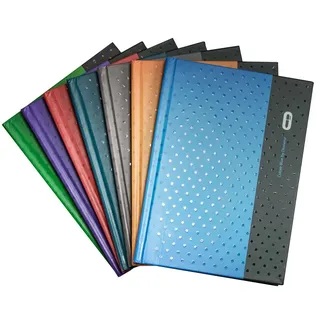Notizbuch/ Kladde mit festem Einband DIN A6, 80 Blatt, 80g, kariert