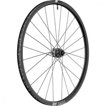 DT Swiss Gr 1600 Spline Dynamo Disc Cl Tubeless Rennrad-vorderrad - Black - 12 x 100 mm