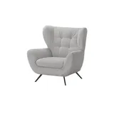 jette home Hochlehnsessel Mellow ¦ grau ¦ Maße (cm): B: 100 H: 106 T: 95.0