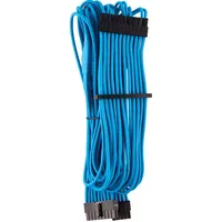 Corsair Premium Sleeved 24 pin-Polig-ATX-Kabel Typ4 Generation 4-Serie) Blau