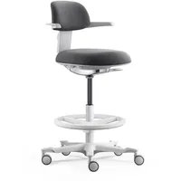 HJH Office TOP WORK 40 W Stoff Grau