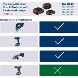 Bosch Professional Starterset ProCore 18 V Li-Ion 4 Ah + 5,5 Ah 1600A0214A