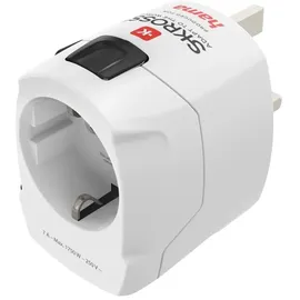 Hama Reiseadapter 2 St. Blau