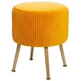 Atmosphera Créateur d'intérieur Sitzhocker in gelb | Gr.: onesize