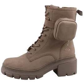 Dockers by Gerli Damen Stiefelette Braun - Taupe