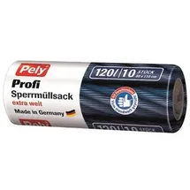 Pely Müllsäcke Profi, 120 Liter, 10 Stück