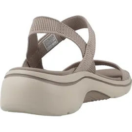 SKECHERS Damen GO Walk Arch FIT 2.0 Sandale, Taupe, 41 EU