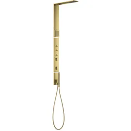 Hansgrohe AXOR ShowerComposition Duschpaneel mit Thermostat, Kopfbrause 110/220 Schulterbrause Chrom
