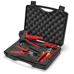 Werkzeugkoffer für Photovoltaik für Solar-Steckverbinder MC4 (Multi-Contact) 7-teilig 979104V01