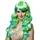 Boland 85742 - Erwachsenen-Perücke Aqua, langes Kunsthaar, Frisur, Meerjungfrau, Nixe, Grün-Türkis, Kostüm, Karneval, Mottoparty