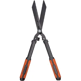 Black & Decker Black - Decker Heckenschere Gezahnte Stahlklingen - 61 CM - Schwarz/Orange