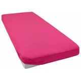 bellana Spannbettlaken Mako-Jersey exclusiv 140 x 200 - 160 x 200 cm fuchsia