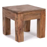 DESIGN DELIGHTS COUCHTISCH Square 40 | Mahagoni, massiv, 40x40x40cm (HxBxT) | Beistelltisch