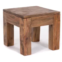 DESIGN DELIGHTS COUCHTISCH Square 40 | Mahagoni, massiv, 40x40x40cm (HxBxT) | Beistelltisch