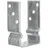 GAH Alberts U-Pfostenträger 91 x 150 x 60 mm Stahl feuerverzinkt