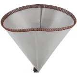 Wiederverwendbarer Standard-kaffeefilter, Kaffeefilter Aus Edelstahlgewebe 304 In Kegelform Für Die Küche (s Für 1 Bis 2 Tassen).