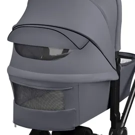 lionelo MIKA PLUS 3-in-1 Buggy 0-48 Monate bis zu 22 kg Babywagen bis zu 9 kg Kindersitz Babytrage bis zu 13 kg, Rückenlehne verstellbar, Dämpfung, 360° Räder, XXL-Verdeck