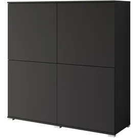 OTTO home Kenia 120 x 125 x 39,5 cm Schwarz
