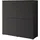 OTTO home Kenia 120 x 125 x 39,5 cm Schwarz