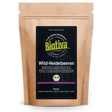 Biotiva Wild Heidelbeeren Pulver Bio 150 g