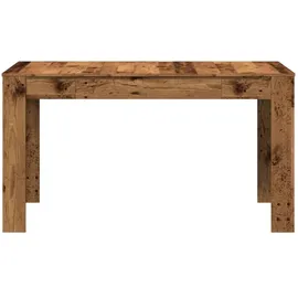 vidaXL Esstisch 140 x 76 x 74,5 cm braun