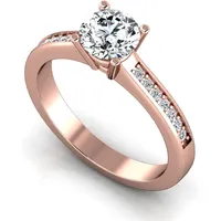 Verlobungsring VR05 750er Rotgold - 3568