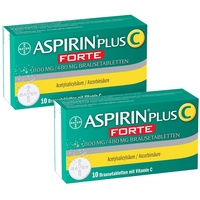 Bayer Aspirin plus C forte 800 mg/480 mg Brausetabletten