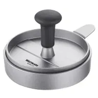 Westmark Burgerpresse Ø 11 cm Aluminium Schwarz/Silber