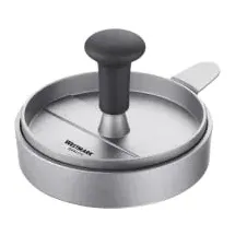 Westmark Burgerpresse Ø 11 cm Aluminium Schwarz/Silber